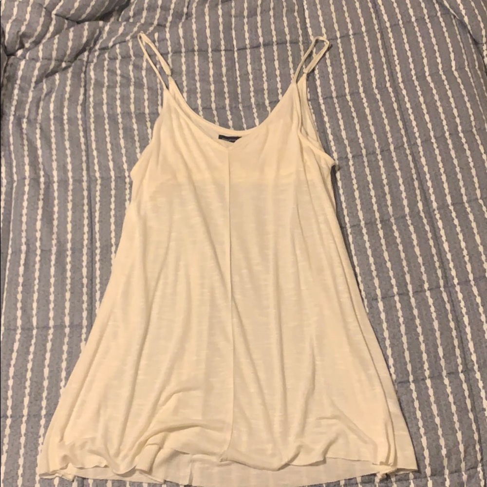 Off white tank top